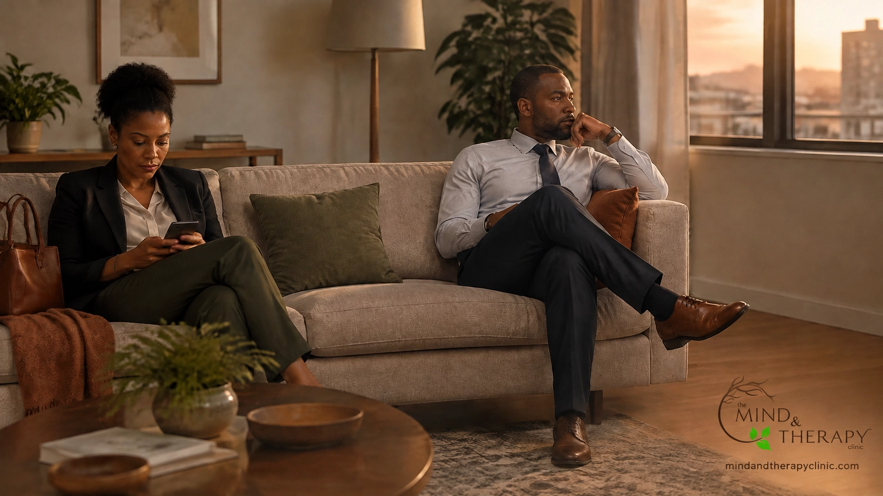 You’re Not Fighting. You’re Not Talking. The Silent Burnout Hitting BIPOC Professional Couples